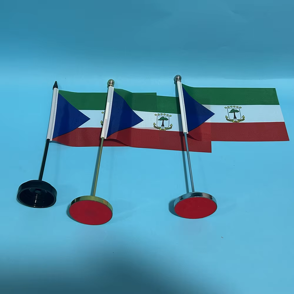 Detalle del mástil de la bandera