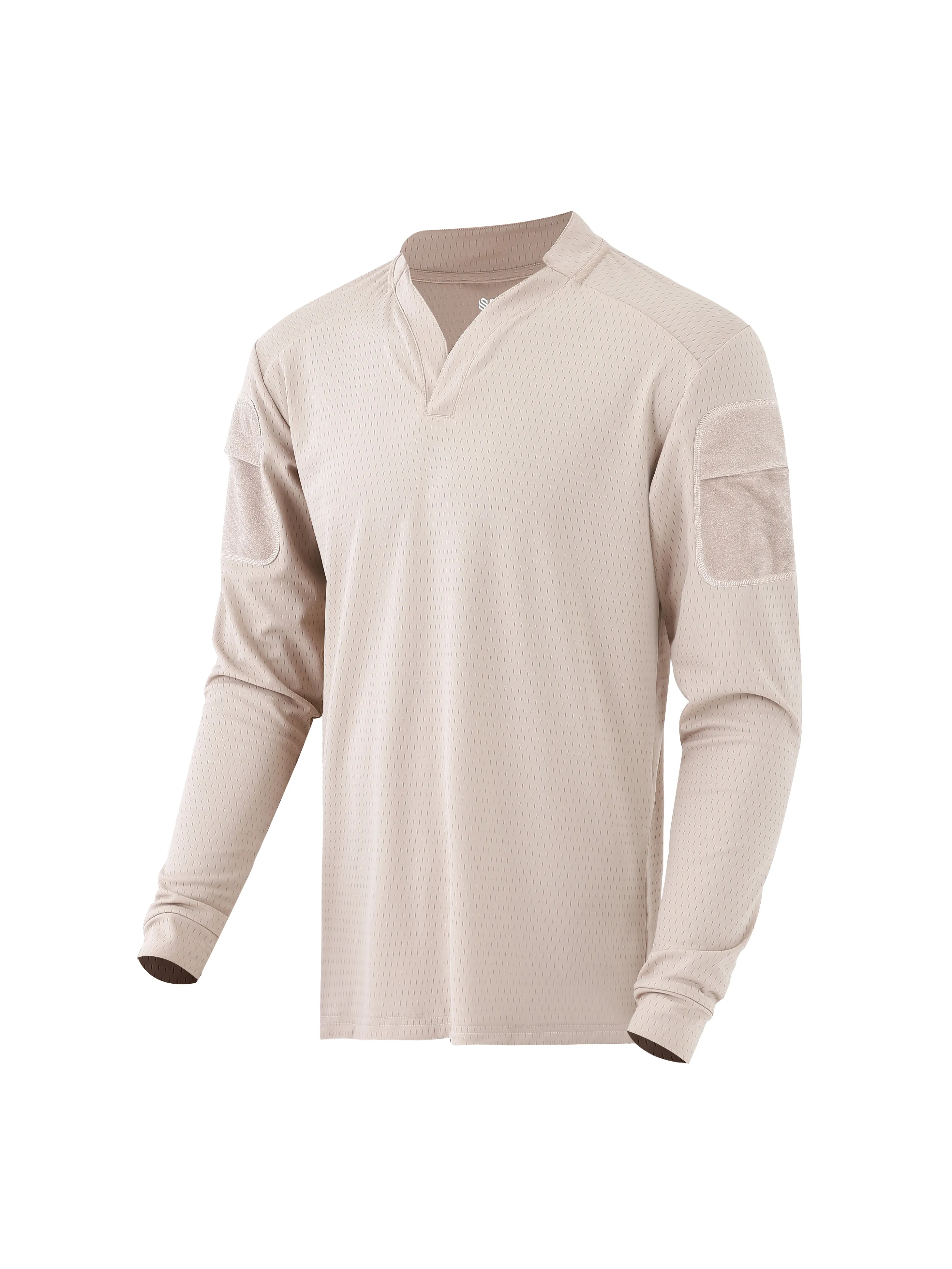 Camiseta táctica de manga larga secado rápido para exteriores