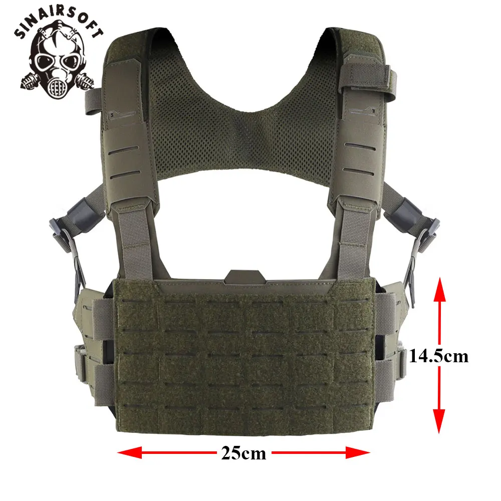 Chaleco táctico SINAIRSOFT Estilo K MOLLE modular ajustable - imagen 3