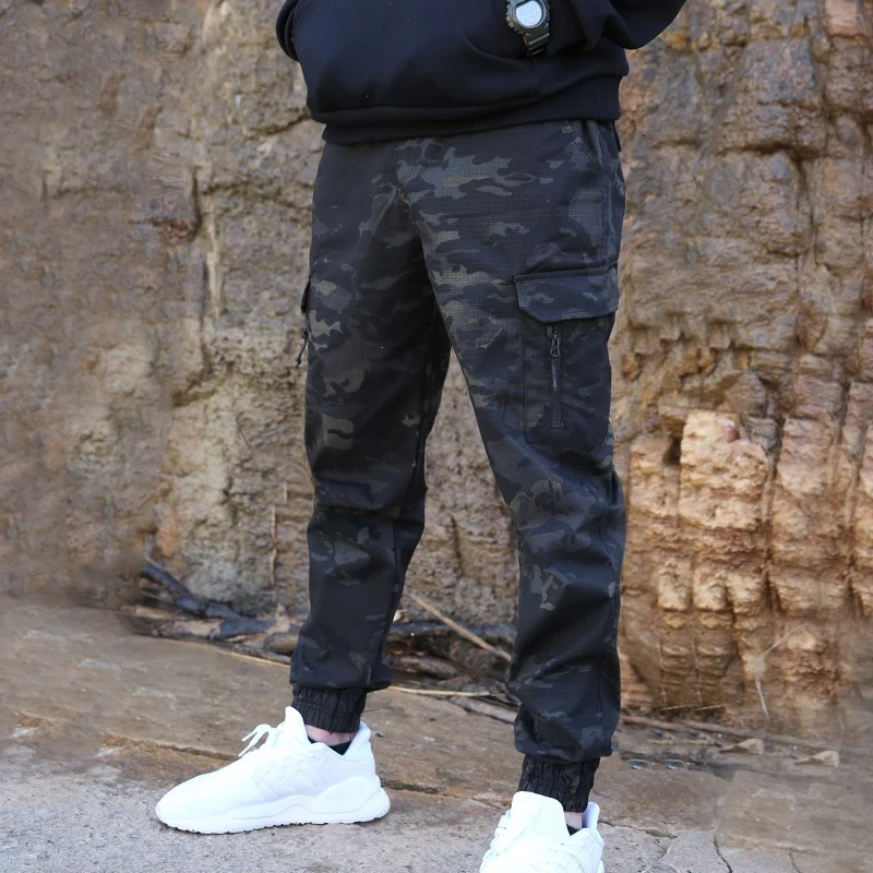 Pantalones tácticos camuflaje impermeables ripstop resistentes - imagen 2