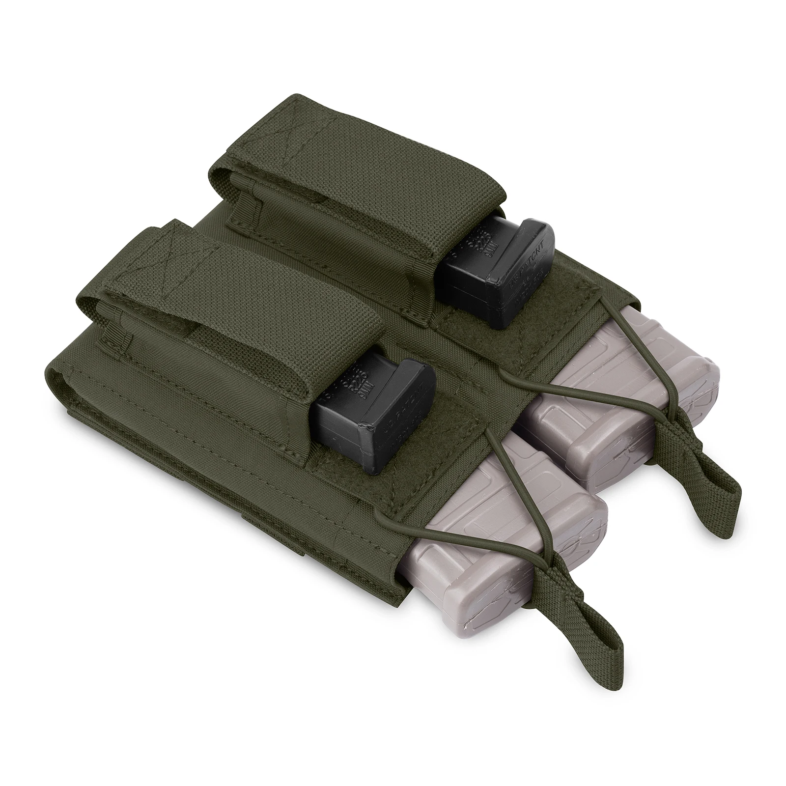 KRYDEX Bolsa porta-cargadores MOLLE doble para 5,56 y pistola - imagen 5