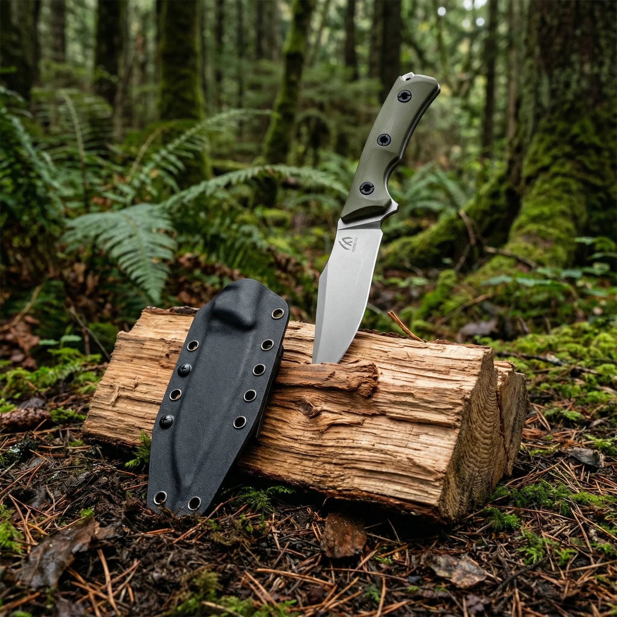 Cuchillo de hoja fija para actividades al aire libre