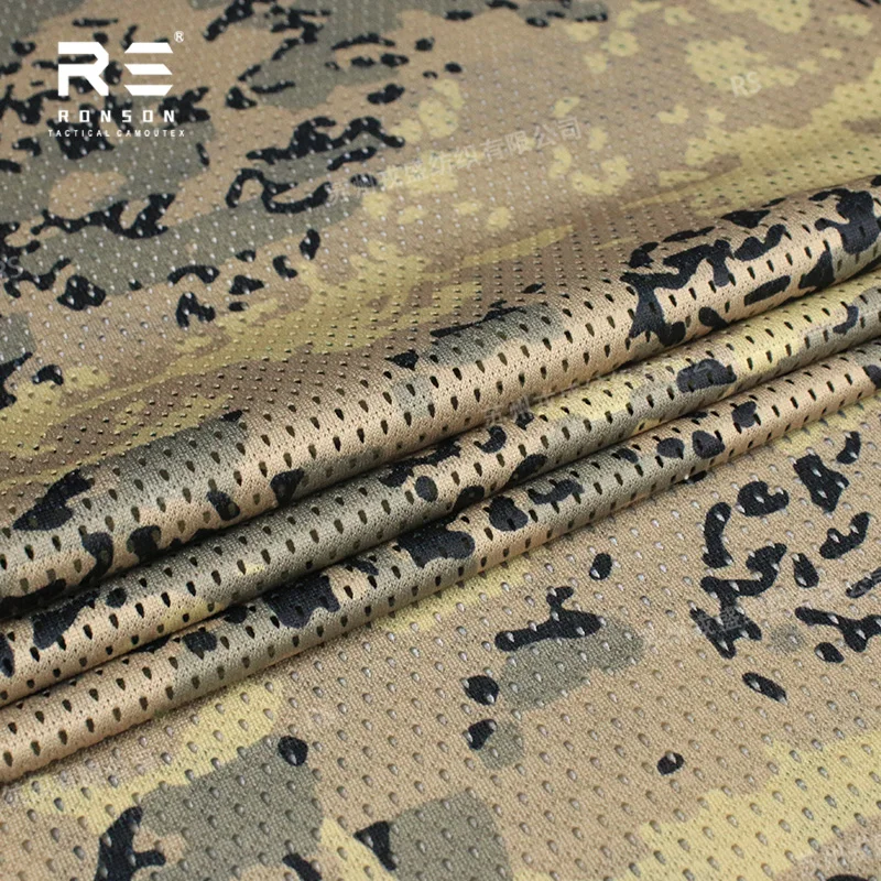 Malla de camuflaje Tarnanzug Arid de poliéster ligera táctica - imagen 2