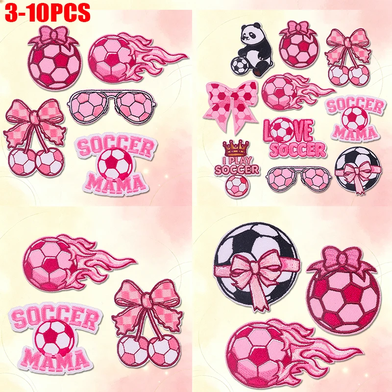 Parche termoadhesivo bordado fútbol para mochila y gorra - imagen 3