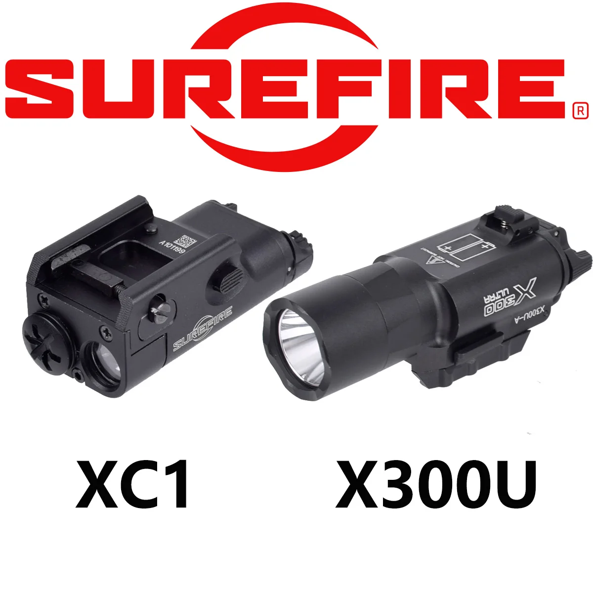 SureFire X300U-A linterna tactica 20mm para pistola Airsoft Scout