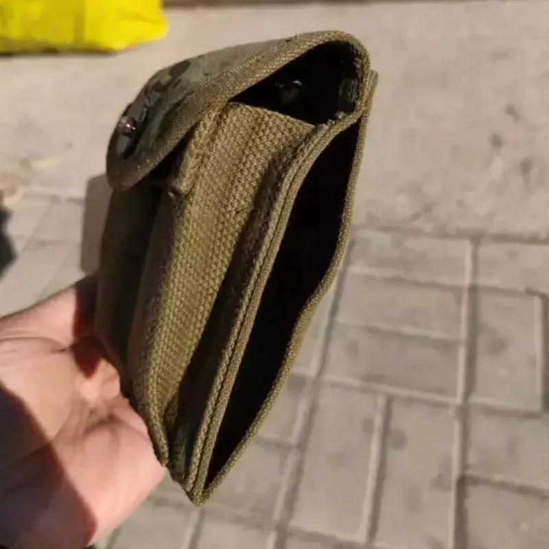 Bolsa porta revistas MOLLE lona original Ejército excedente táctico - imagen 4