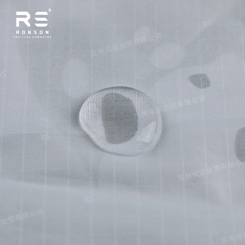 Textura ripstop y acabado de la tela