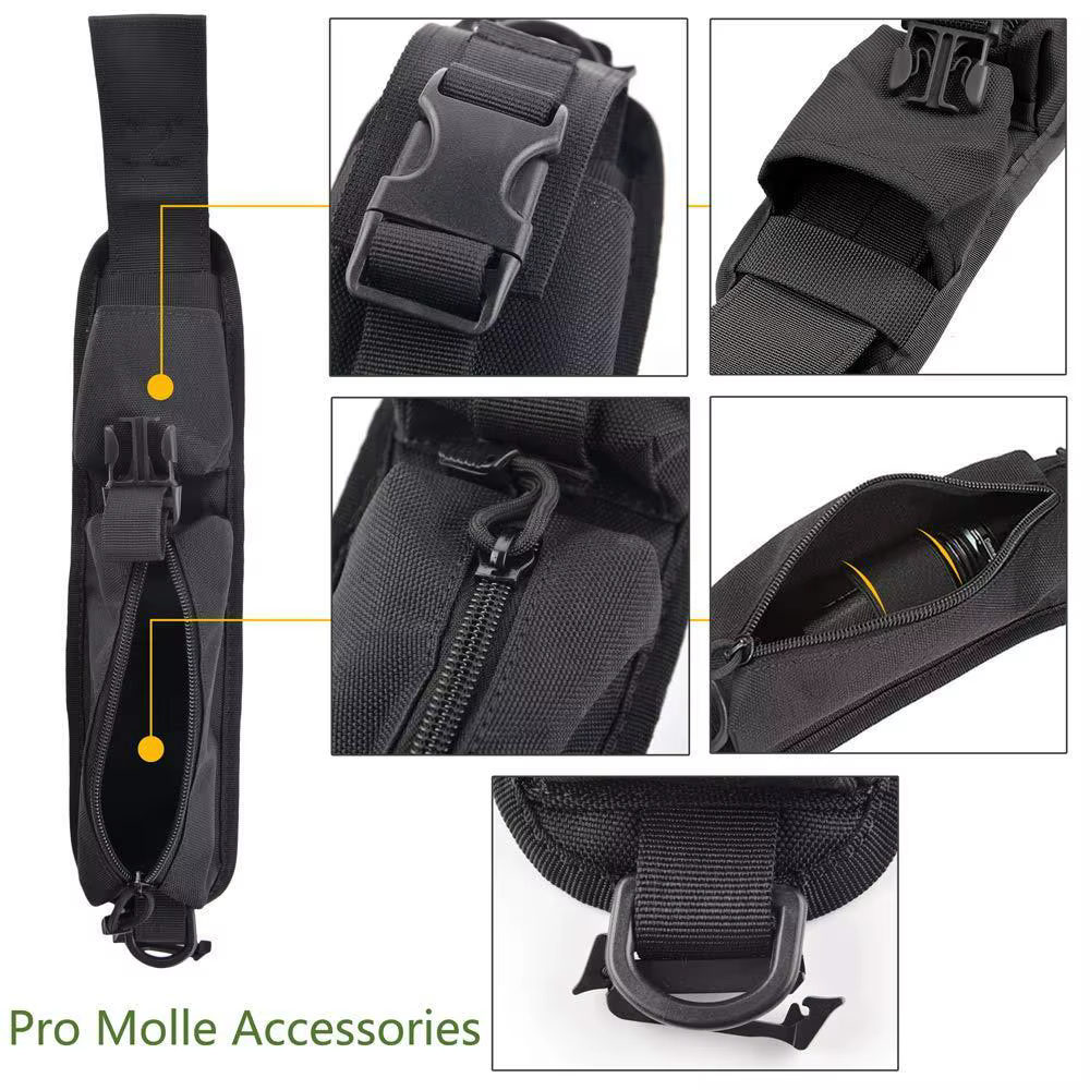 Bolsa táctica MOLLE EDC con hombrera para caza y monte - imagen 2