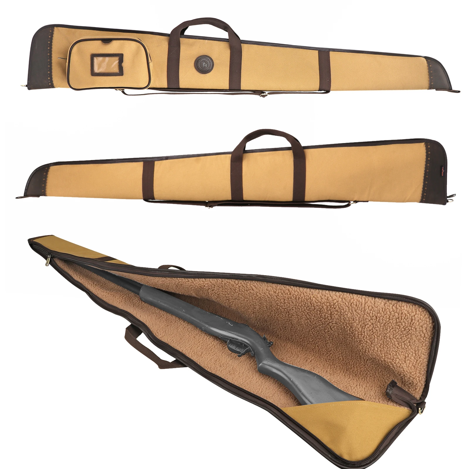 Funda lona para escopeta forrada Tourbon 136cm con correa - imagen 5