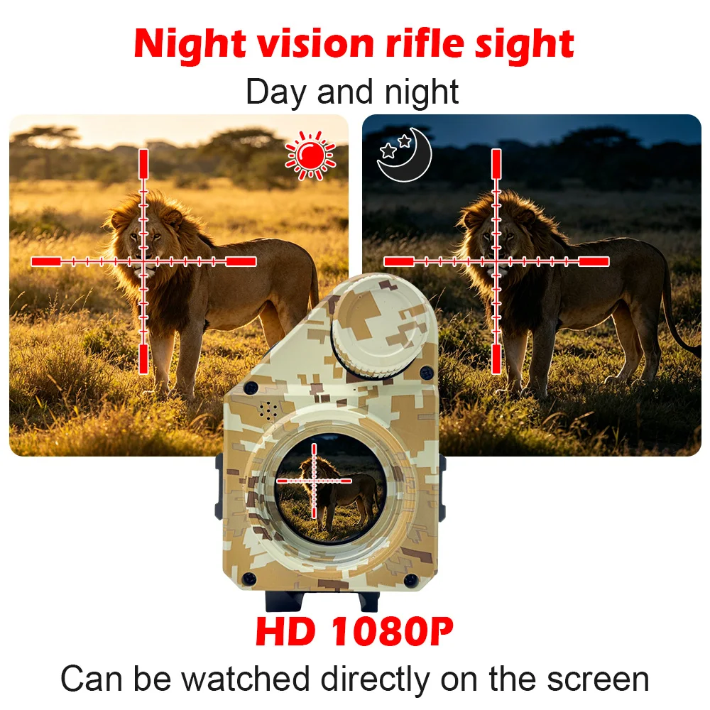 Gafas visión nocturna camuflaje infrarrojos 940 retícula ajustable - imagen 5