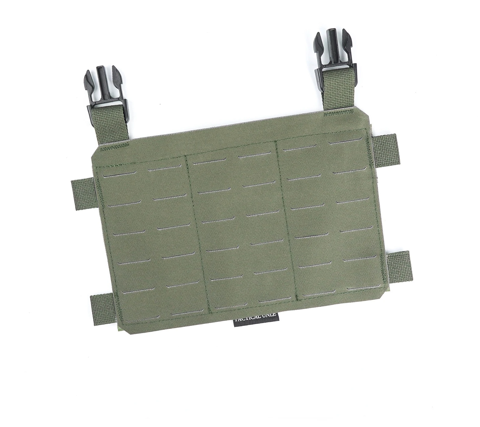 Portador de placa táctico Molle HSP – Chaleco de combate con solapa frontal - imagen 3