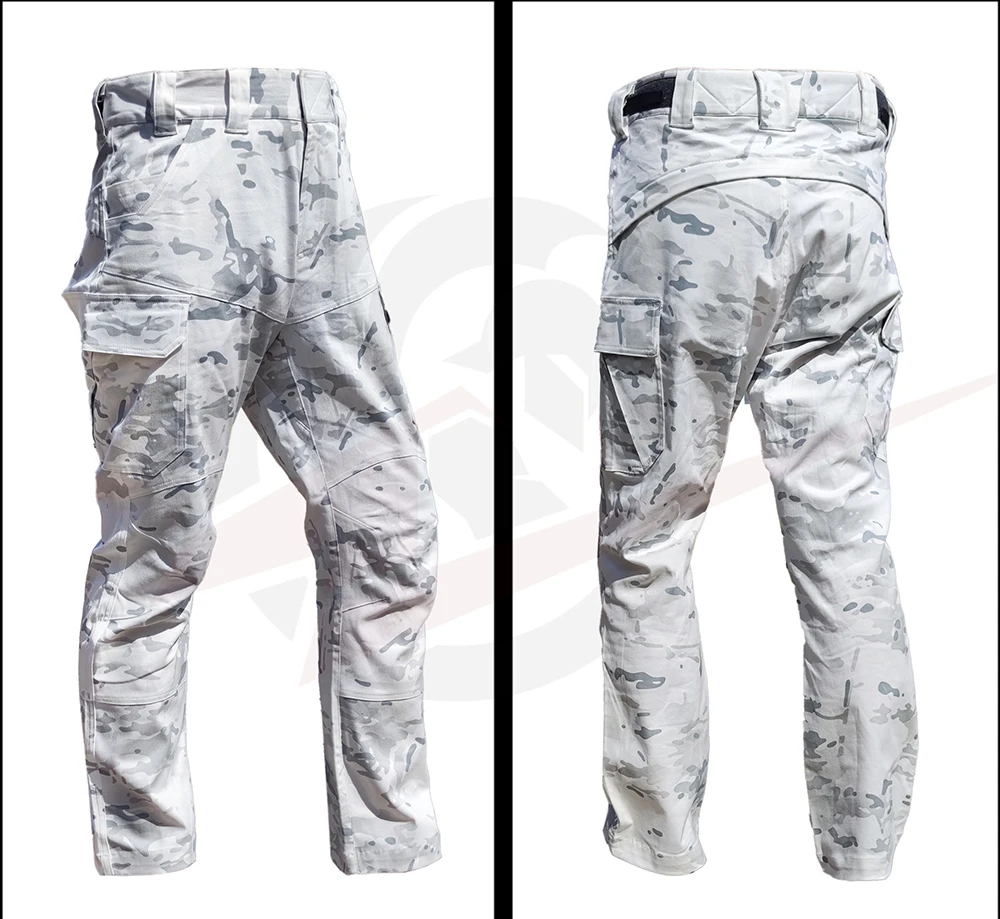 Pantalones tácticos camuflaje hombre anti-IR para caza y desplazamiento - imagen 4