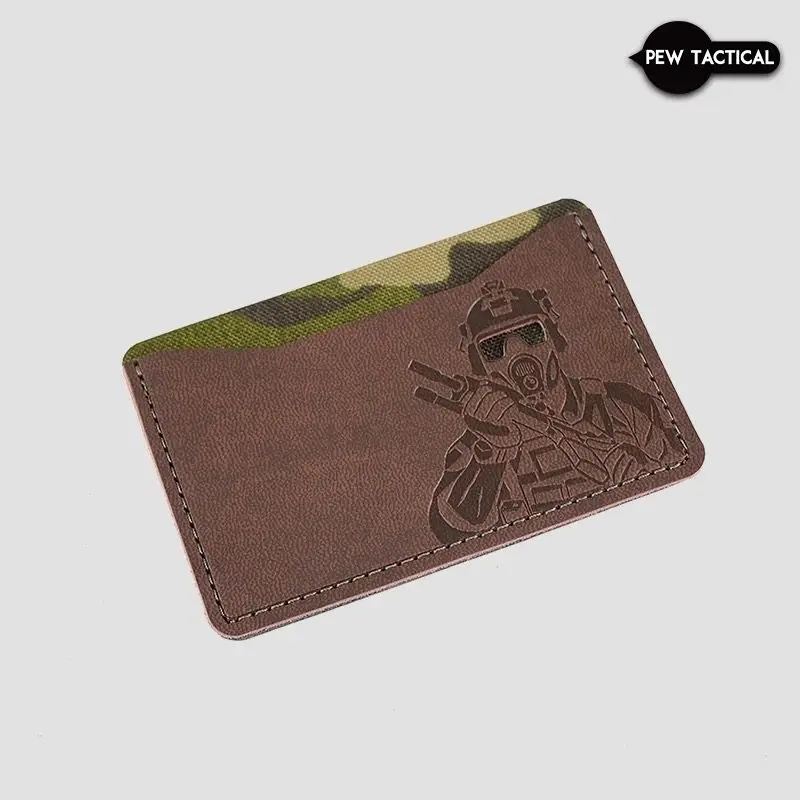 Funda porta DNI táctica con patrón personalizado y tarjetero - imagen 2