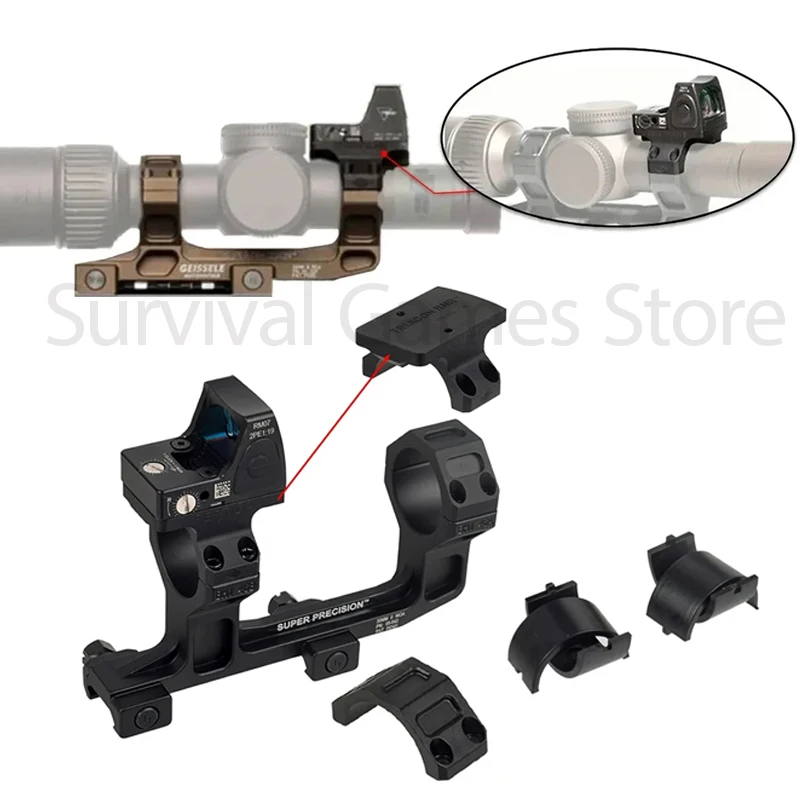 Montura Geissele AR15 45/90 con anillo 25.4/30mm y riel Picatinny 20mm - imagen 5
