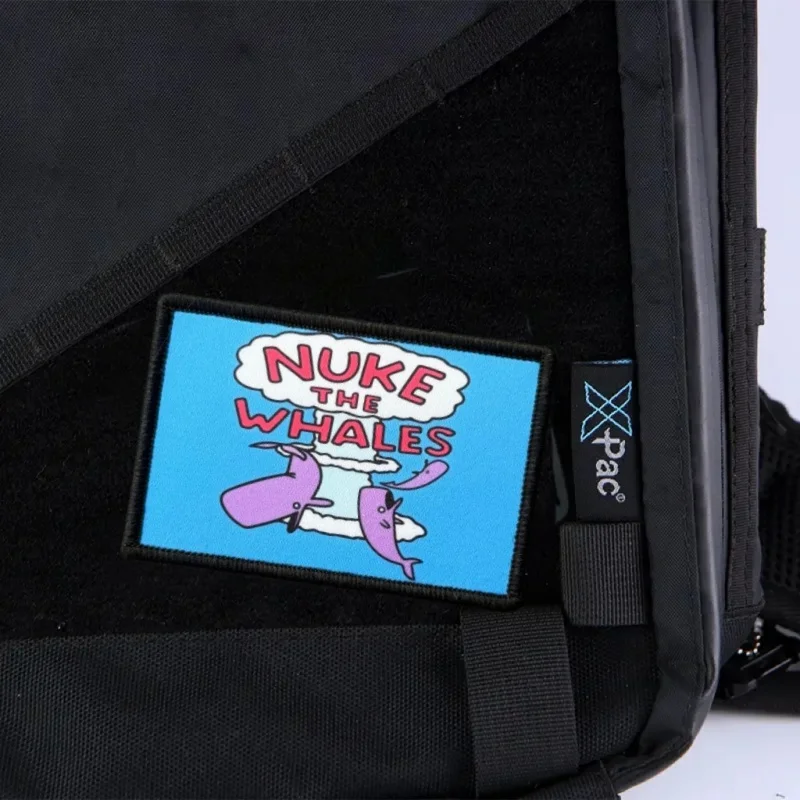 Parche táctico Velcro estampado para brazalete moral - imagen 4