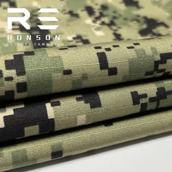 Tela táctica NYCO ripstop camuflaje AOR2 para uniformes