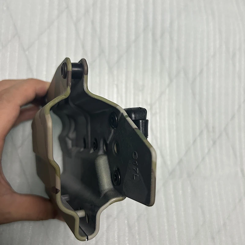 Funda táctica cintura extracción rápida G17/G19 con X300 y ajuste IPSC - imagen 3
