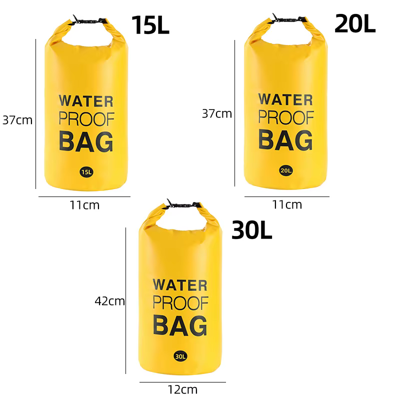 Bolsa seca impermeable Roll Top para camping playa deportes acuáticos - imagen 2