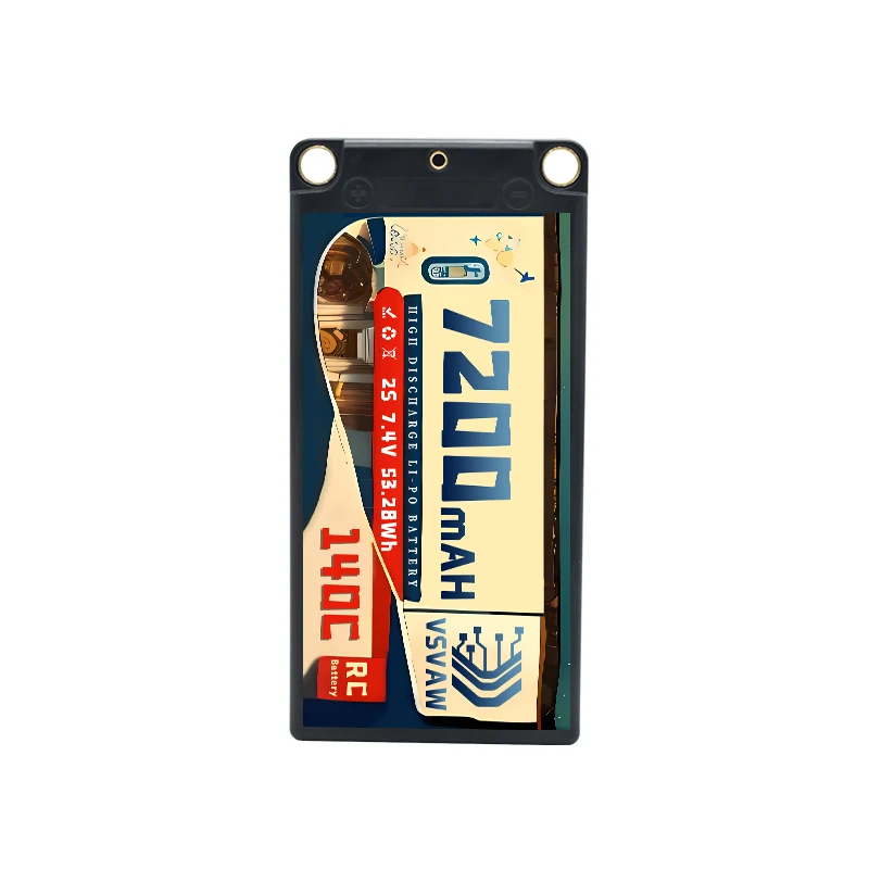 VsVAW Batería LiPo 2S 7200mAh para drone FPV - imagen 5