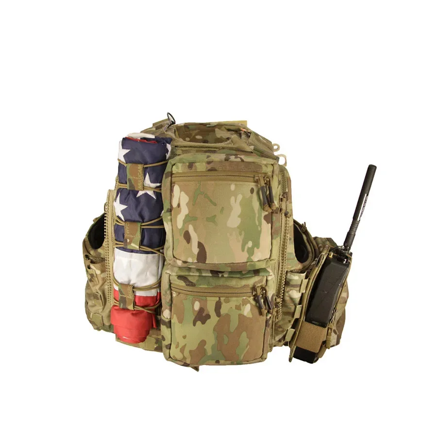 Hebilla táctica multiusos para mochila MOLLE sujeción exterior - imagen 2