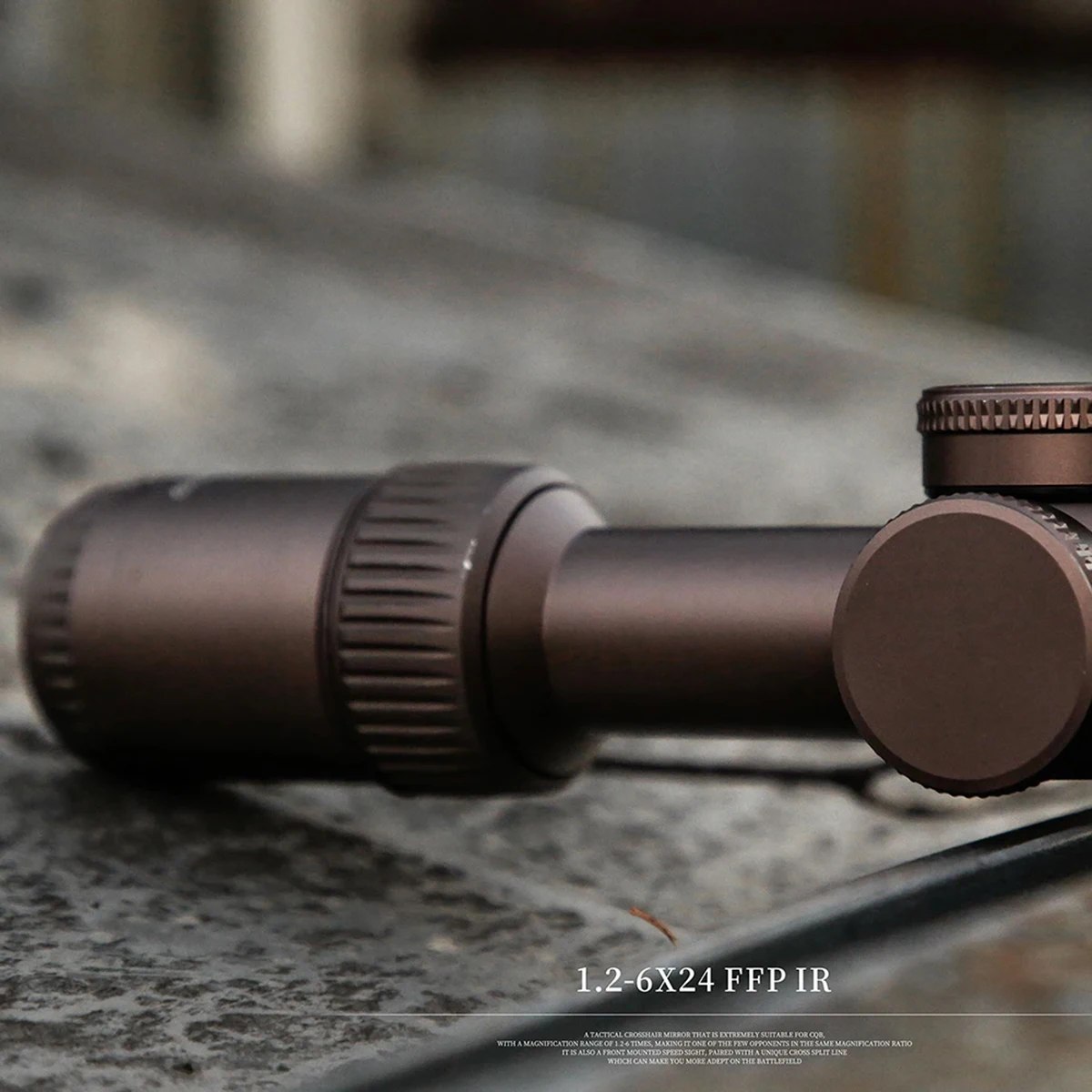 Mira telescópica LPVO FFP ajustable para rifle de caza exterior - imagen 4
