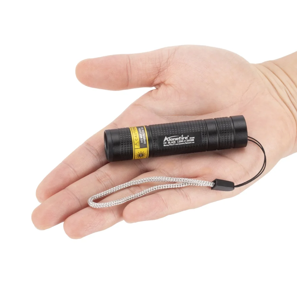 Linterna táctica UV 365nm recargable mini USB - imagen 5