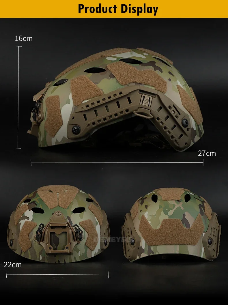 Casco en camuflaje
