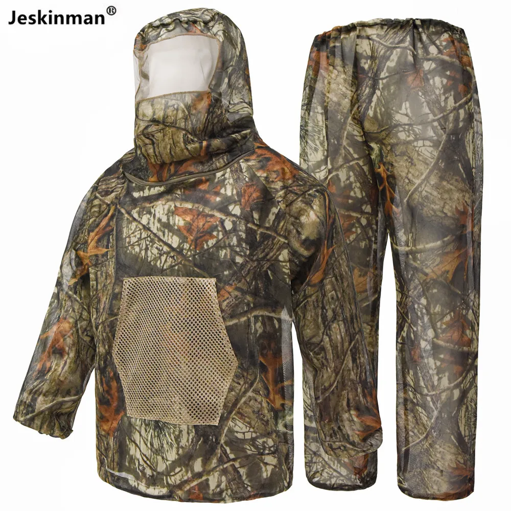 Sudadera táctica antimosquitos con capucha ligera camuflaje digital - imagen 2