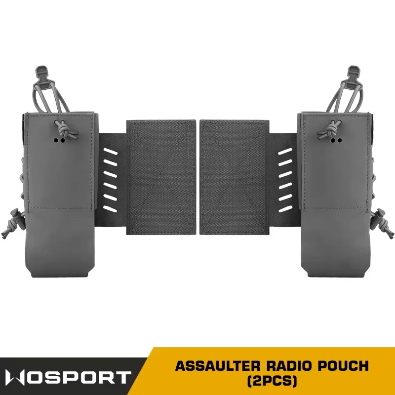 Bolsa de expansión nailon para radio en chaleco táctico - imagen 2