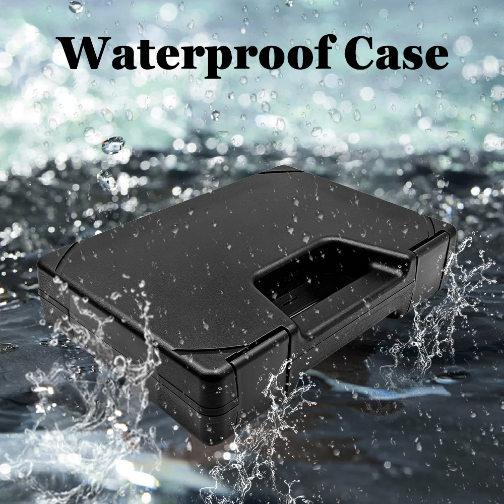 Funda táctica rígida impermeable para pistola con espuma interior - imagen 4