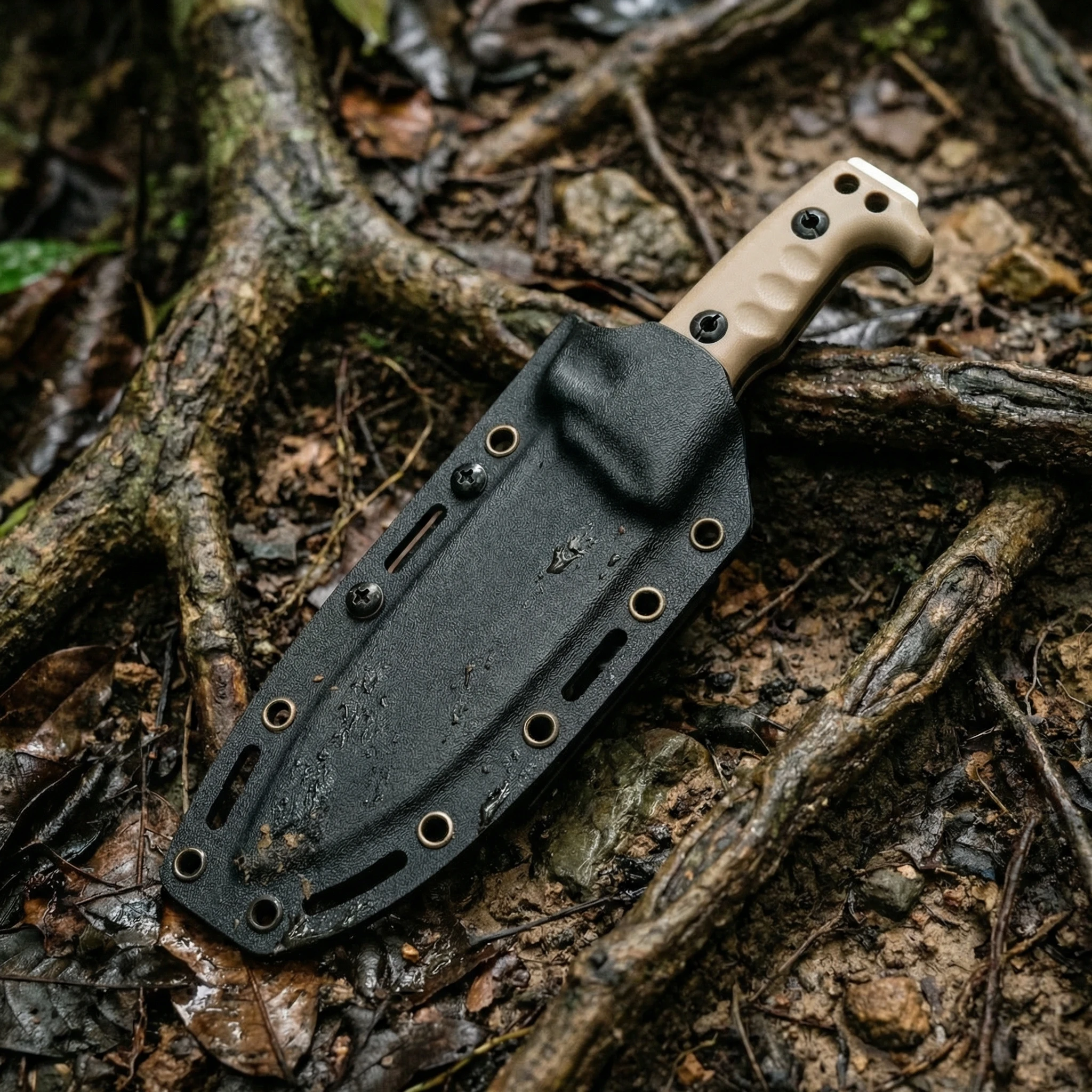 Cuchillo de hoja fija para exterior de calidad y senderismo - imagen 3