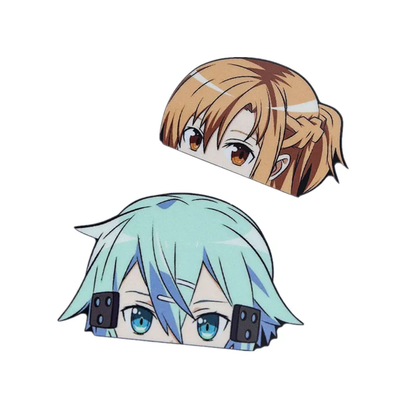 Pegatina reflectante Sword Art Online Asuna para ventana de coche - imagen 2