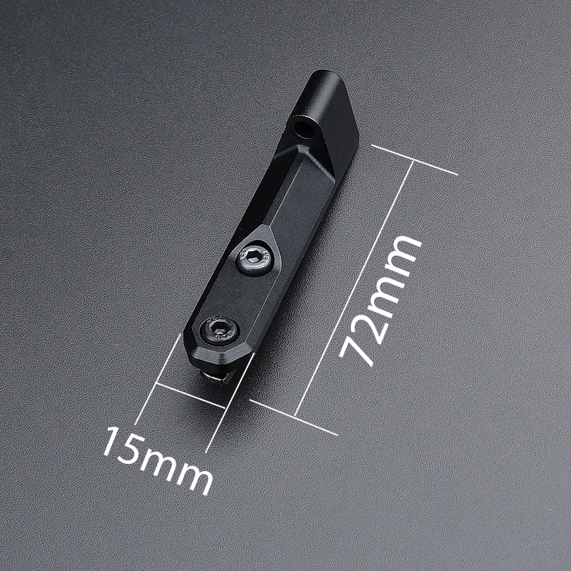 Montaje táctica linterna aluminio M-LOK y Keymod de metal - imagen 2
