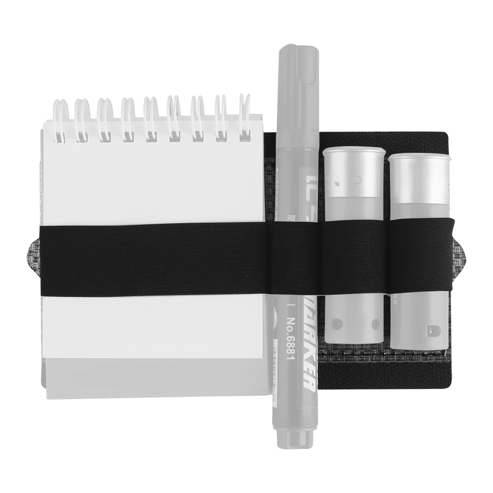 Funda táctica de nailon con organizador para cargadores y linterna - imagen 3