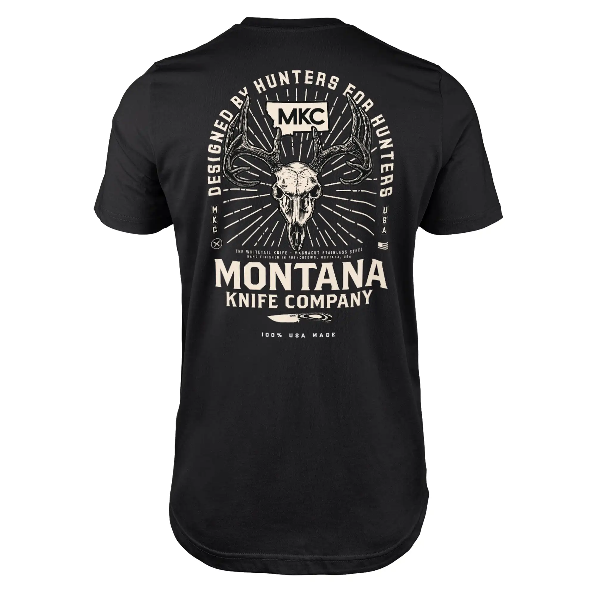 MKC WHITETAIL Camiseta táctica unisex premium urbano cómodo - imagen 3