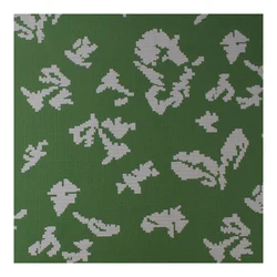 Tela camuflaje ripstop floral blanco NYCO táctica para uniformes