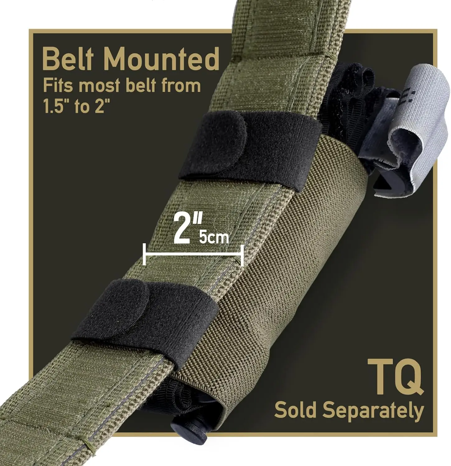 Soporte elástico Funda TQ para torniquete de cinturón táctico - imagen 2