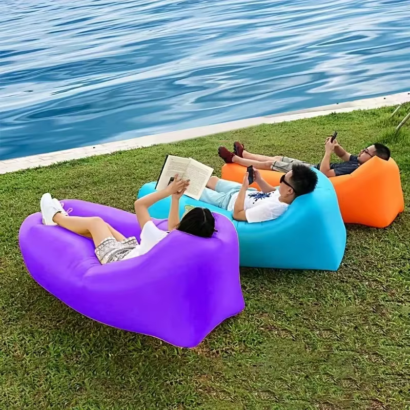 DIZETION Sillón inflable para camping - sofá portátil de festivales - imagen 5
