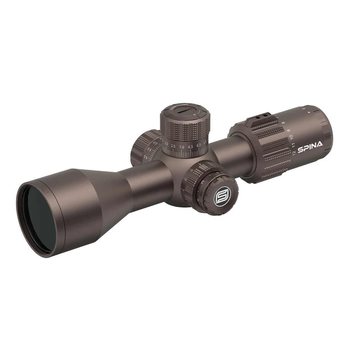 SPINA OPTICS GEN II ED 3-12x44 FFP – Mira telescópica con Zero Stop - imagen 4