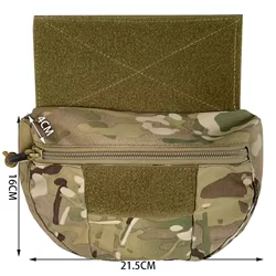 Bolsa abdominal táctica compatible JPC CPC 6094 – Panel inferior MOLLE