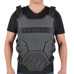 Chaleco táctico JPC portaplaca MOLLE de rigidez para airsoft