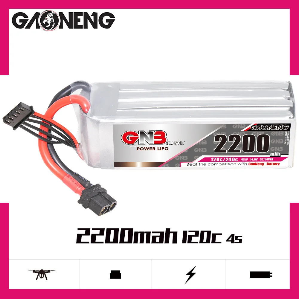 GNB batería LiPo alta capacidad para drones RC - imagen 4