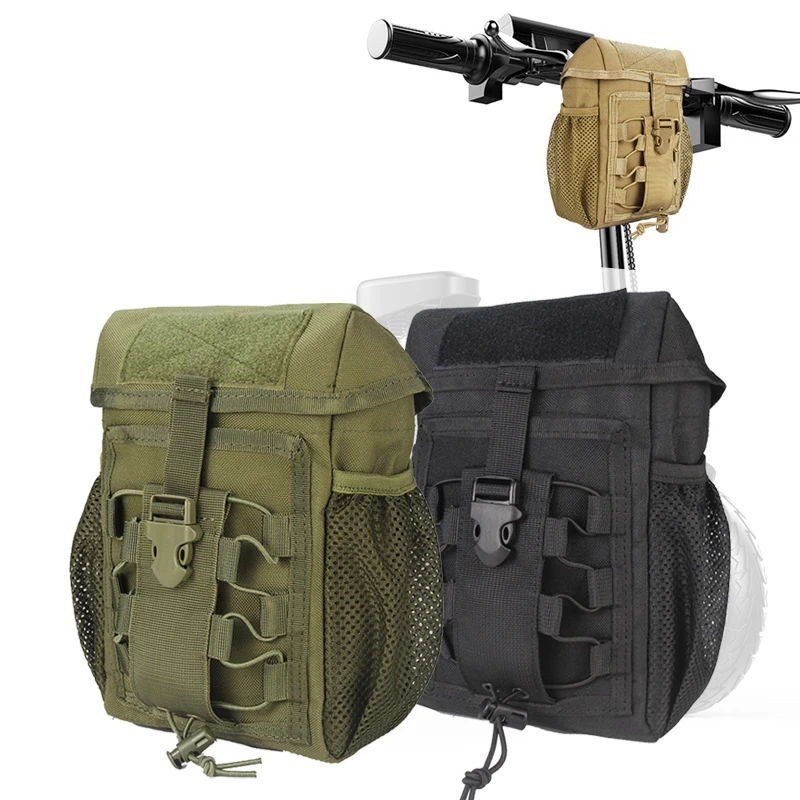 Bolsa táctica MOLLE para botella, EDC médica y defensa personal - imagen 5