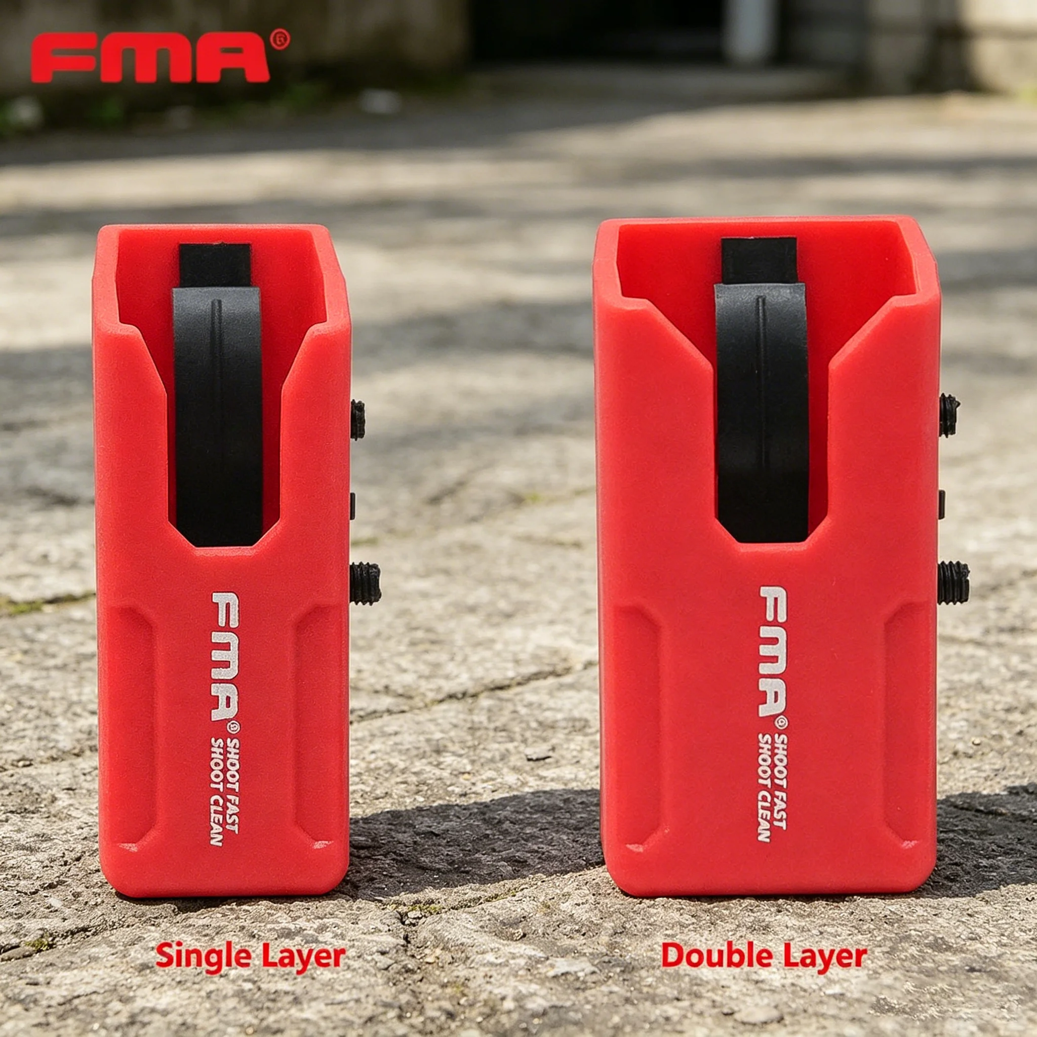 FMA Funda táctica de pistola capa reforzada IPSC compatible 2011/CZ75 - imagen 5