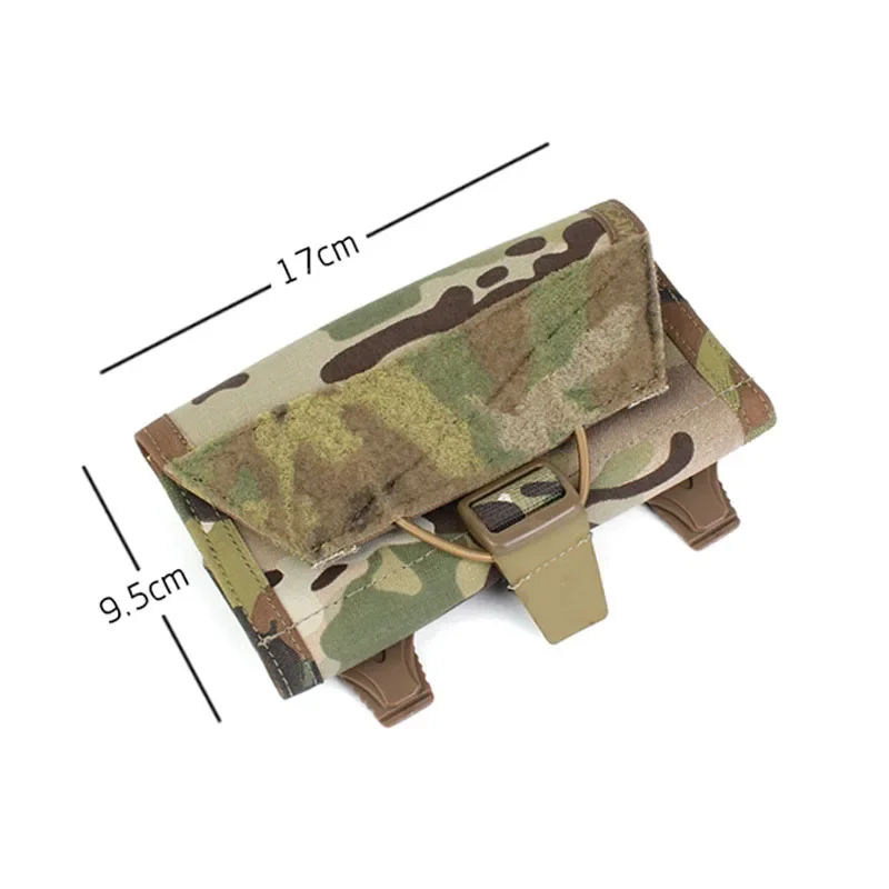 Bolsa táctica MOLLE de pecho para EDC, teléfono y navegación exterior - imagen 2