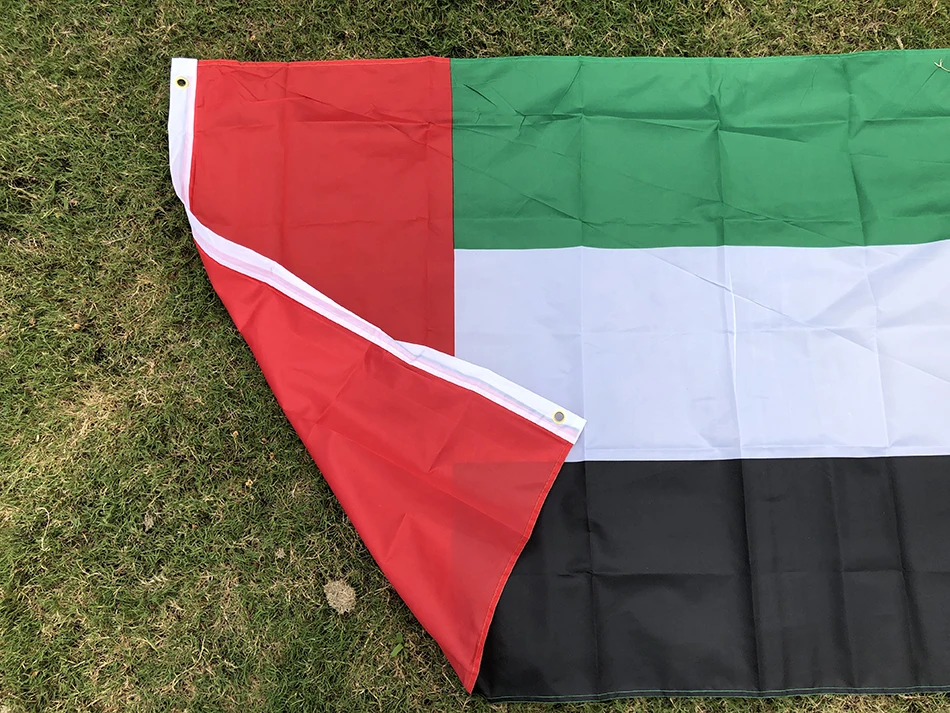 Bandera nacional de los Emiratos Árabes Unidos para decoración