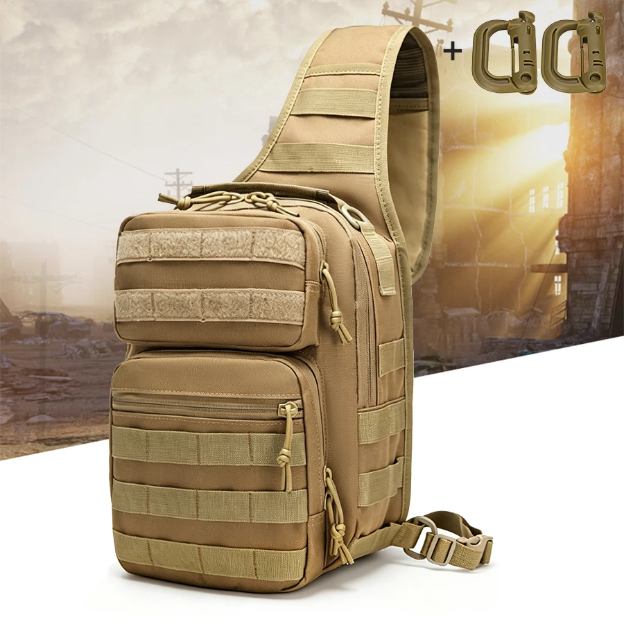 Bolso pecho táctico multibolsillo con bolsillo anti-robo oculto - imagen 5