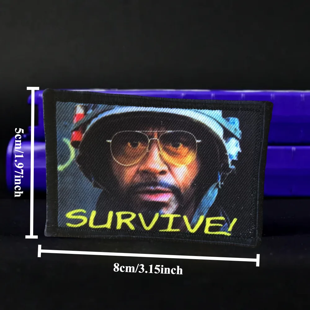 Sobrevivir! Parche táctico morale Tropic Thunder con gancho y bucle