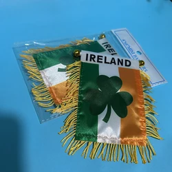 SKY FLAG bandera para ventana de coche trébol San Patricio Irlanda
