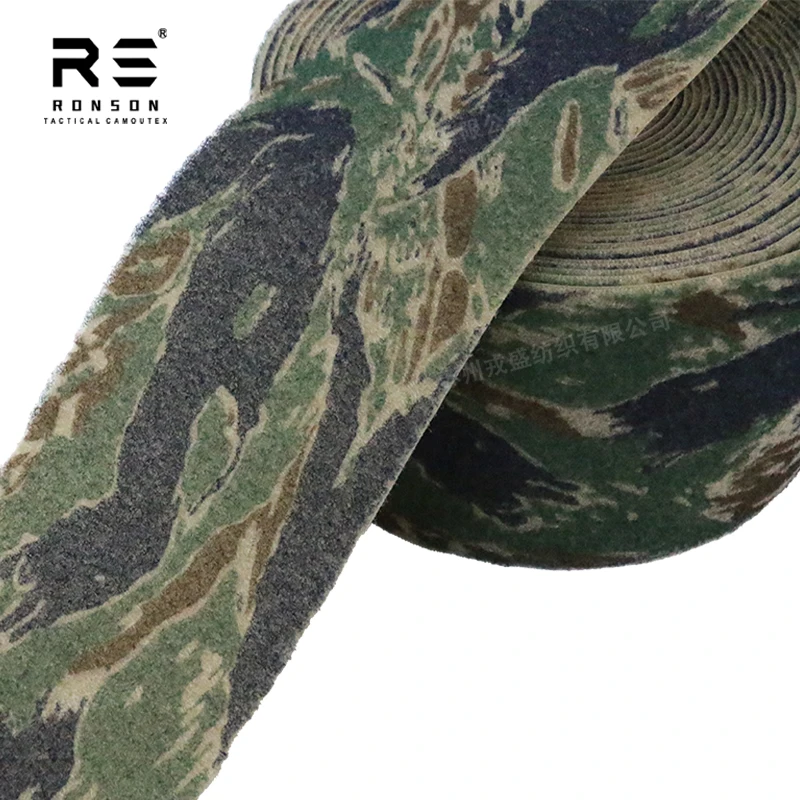 Gancho y bucle camuflaje con tira de nailon tipo tigre - imagen 4